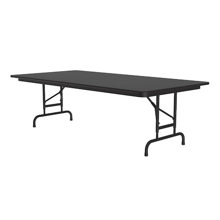CFA Adjustable TFL Folding Tables 36x72 Black Granite